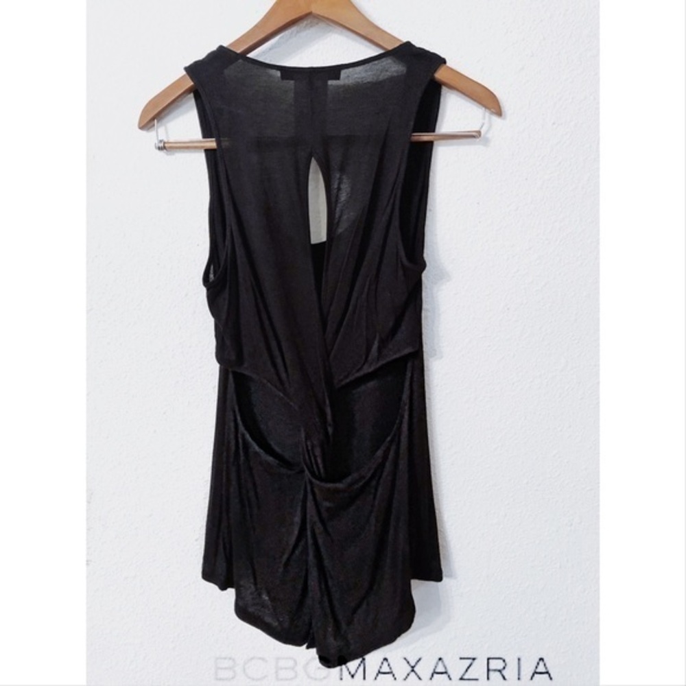 BCBGMaxAzria open back tank top